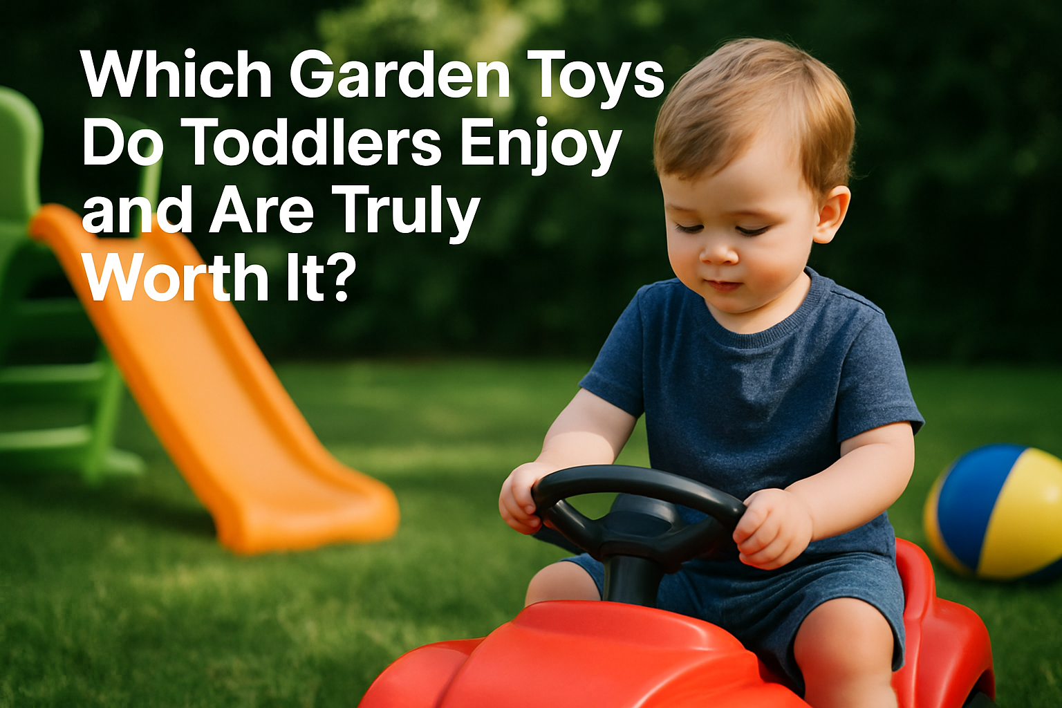 Which Garden Toys Do Toddlers Enjoy and Are Truly Worth It?