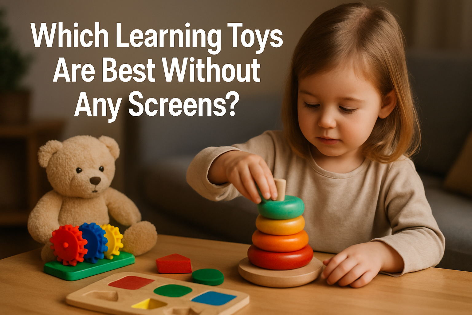 Which Learning Toys Are Best Without Any Screens?