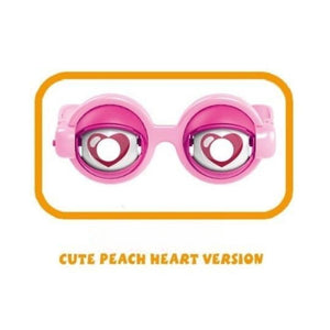 Set of colorful eye-shaped funny glasses prank toys for kids and teens