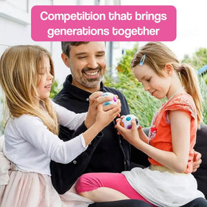 RainbowMatch STEM Brain Puzzle Ball colorful brain teaser toy for kids ages 3+ with sliding balls and rings