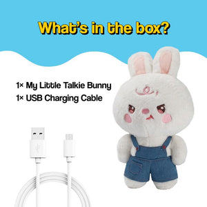 My Little Robo Bunny smart interactive robot in soft plush bunny suit for kids