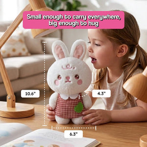 My Little Robo Bunny AI-powered soft interactive robot toy in bunny suit