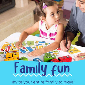 Colorful wooden expression puzzle building blocks game for kids' cognitive and motor skills development