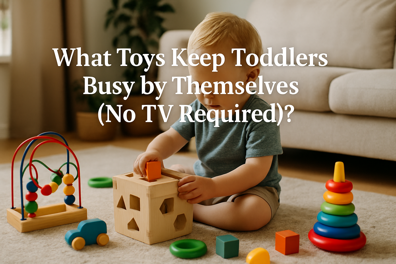 What Toys Keep Toddlers Busy by Themselves (No TV Required)?