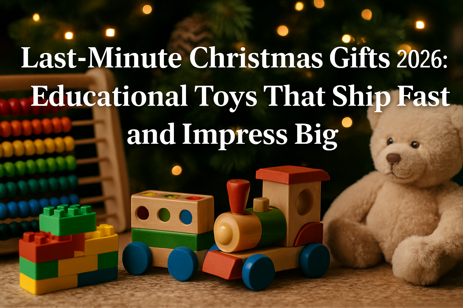 Last-Minute Christmas Gifts 2026 - Educational Toys That Ship Fast and ... 2026 Christmas Toy List