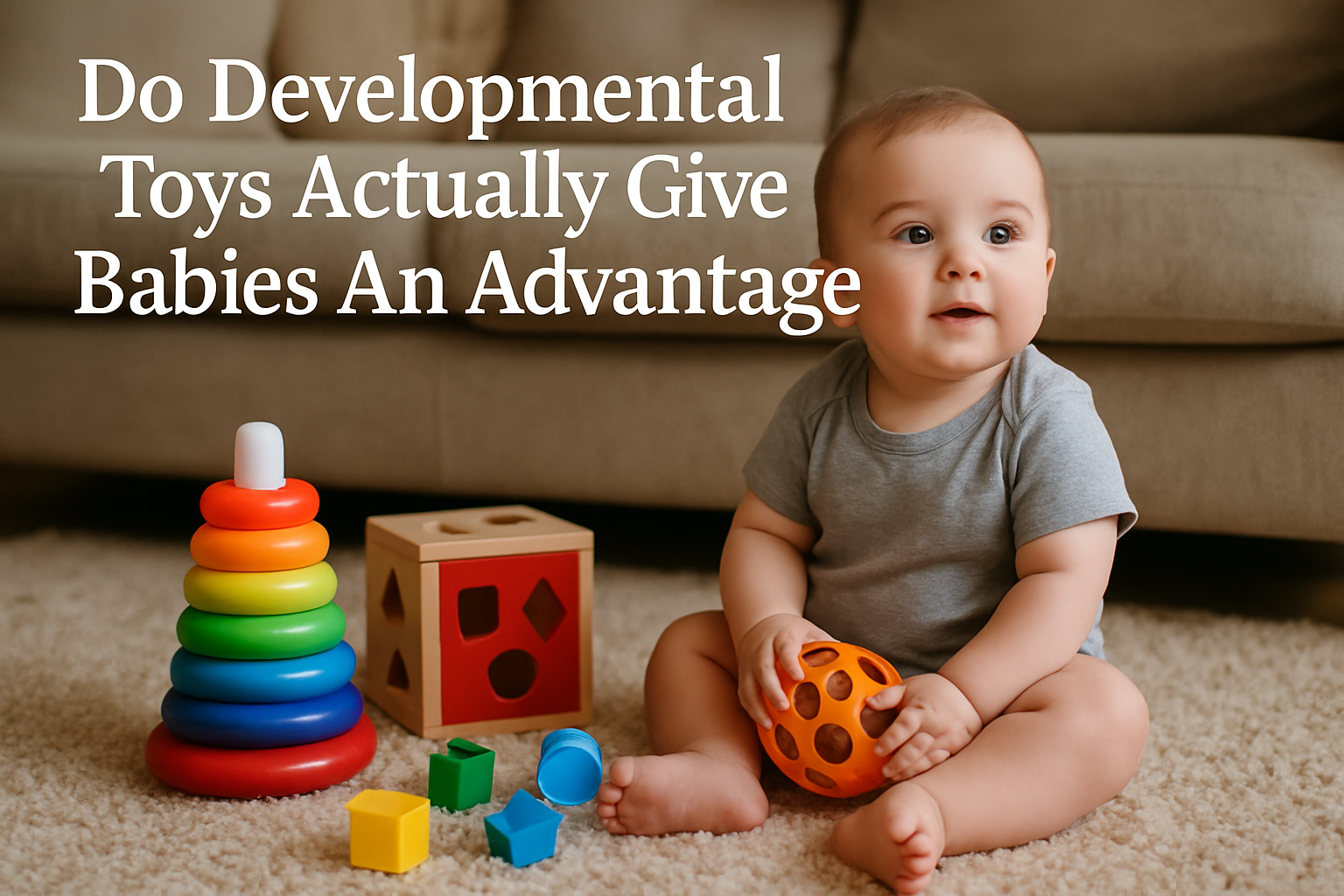 Do Developmental Toys Actually Give Babies An Advantage?