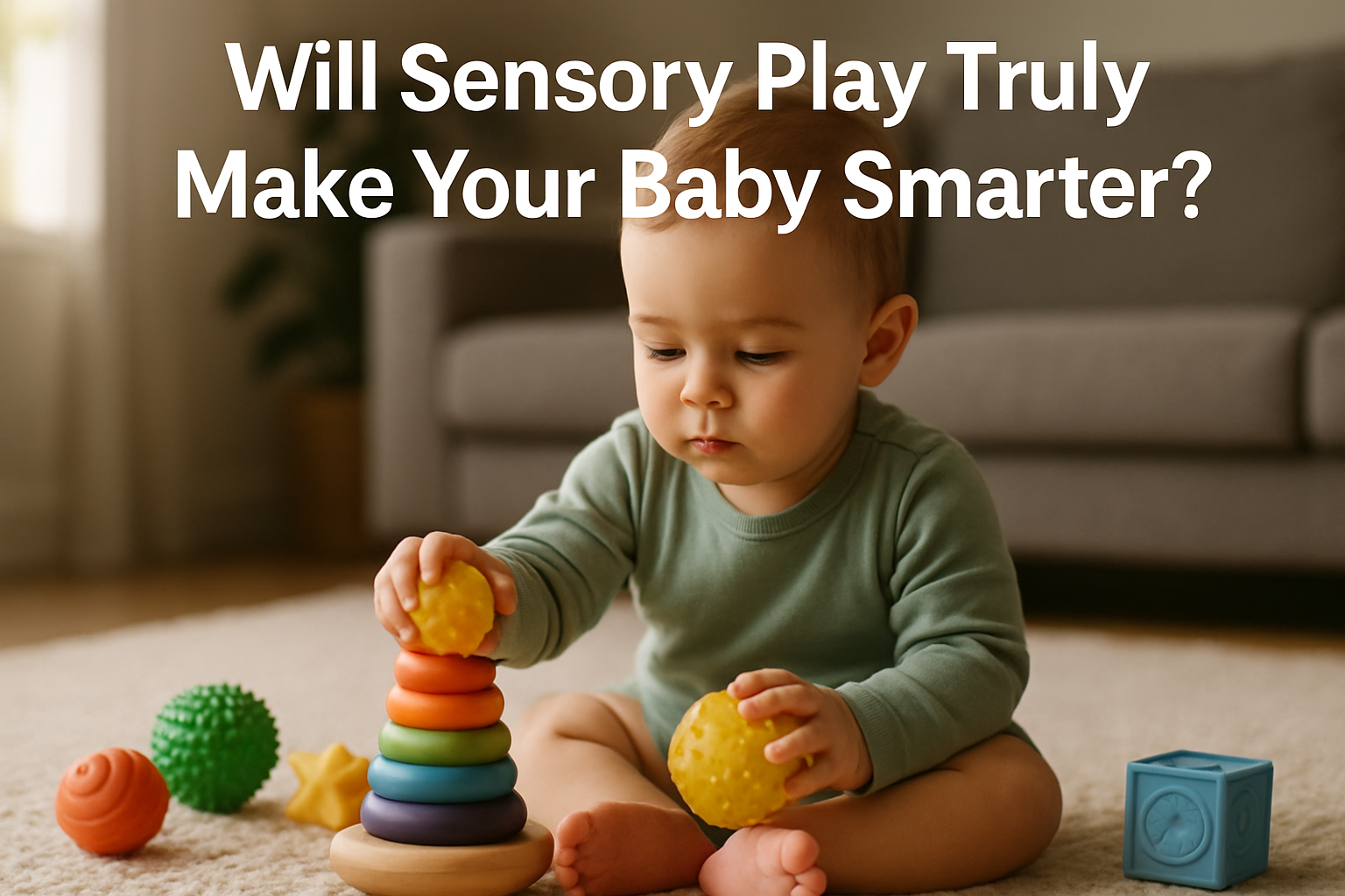 Will Sensory Play Truly Make Your Baby Smarter?