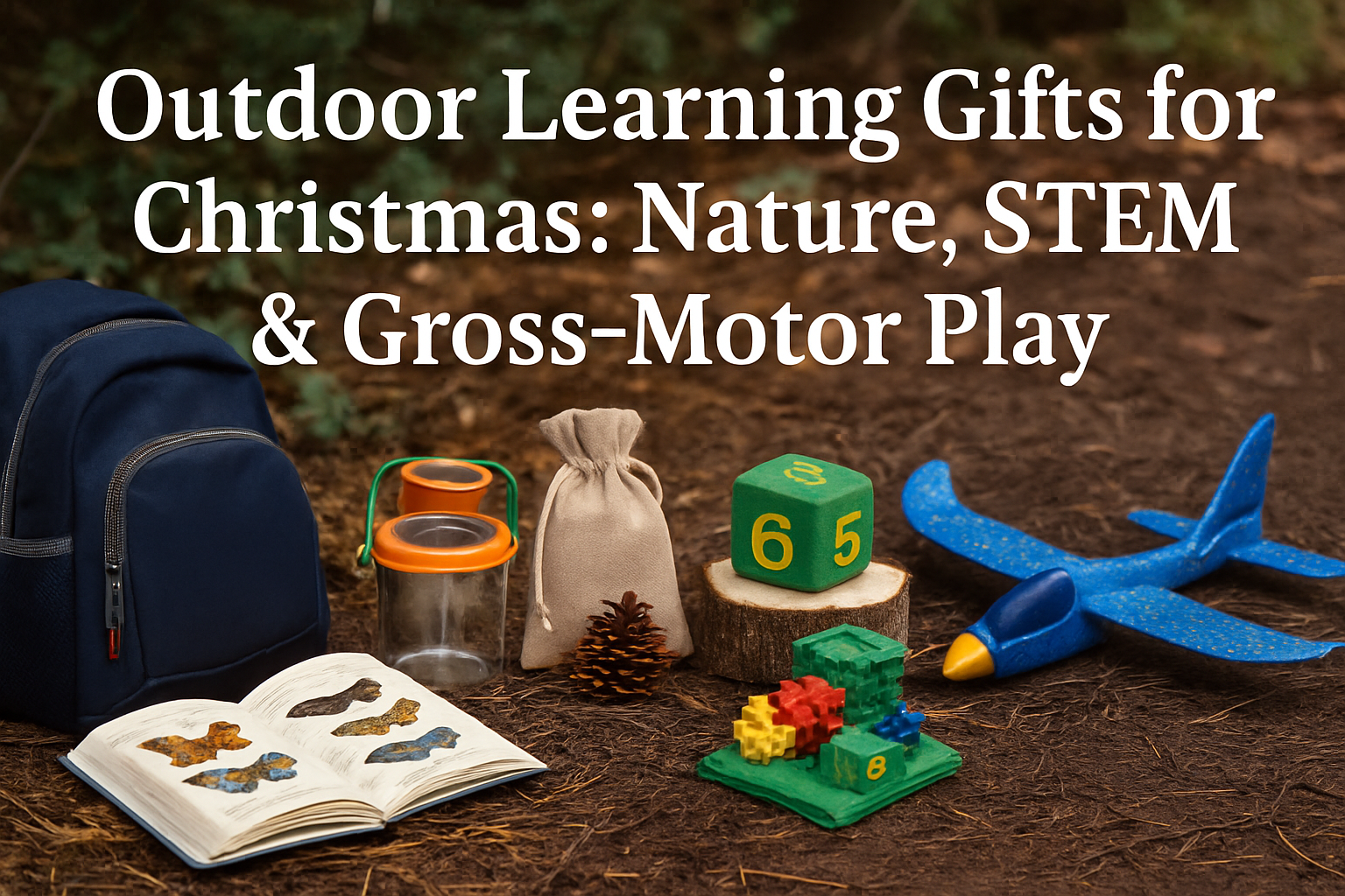 Outdoor Learning Gifts for Christmas: Nature, STEM & Gross-Motor Play