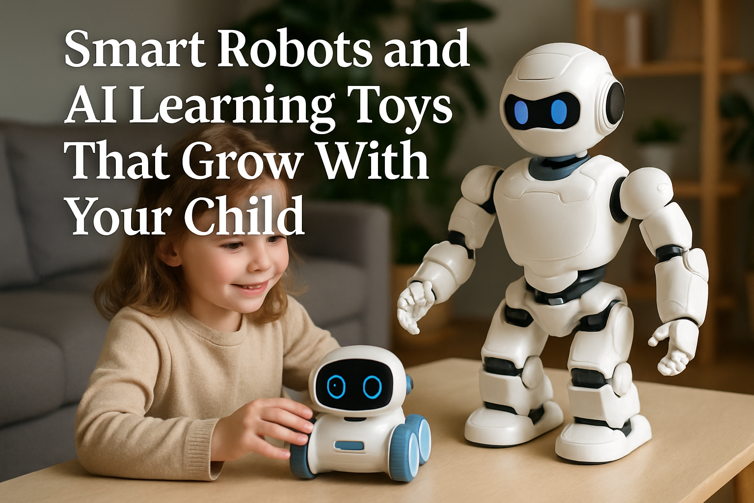 Smart Robots and AI Learning Toys That Grow With Your Child