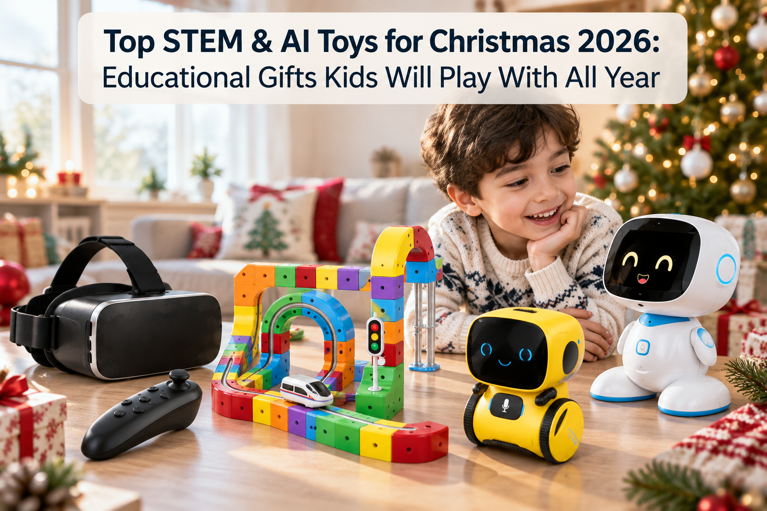 Top STEM & AI Toys for Christmas 2026: Educational Gifts Kids Will Play With All Year