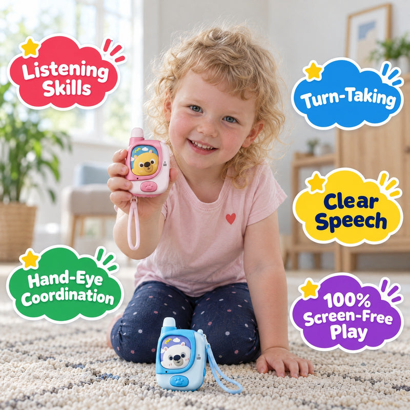 Kids Walkie-Talkie Watch Set