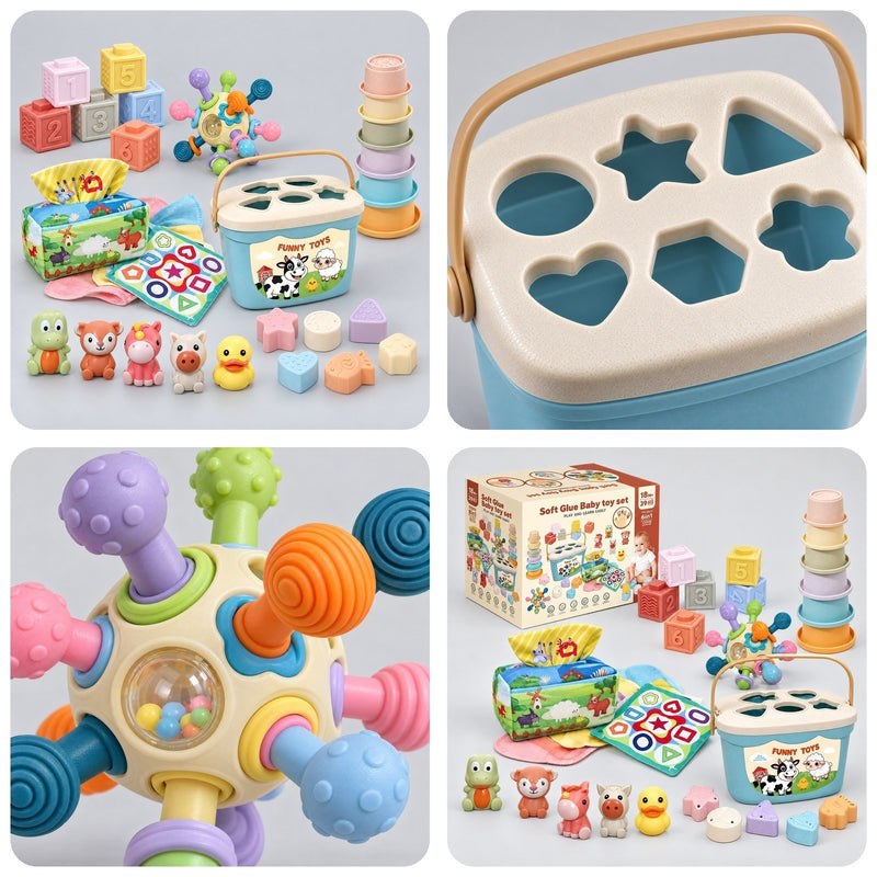 6-in-1 Soft Baby Learning Toy Set (view 9)
