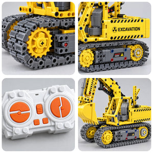 5-in-1 Remote Control Construction Building Block Kit