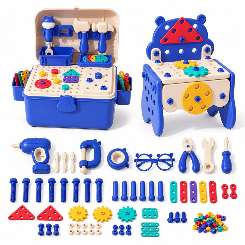 Kids' Tool Set & Workbench Electric Drill Tools & Building Pieces (view 9)