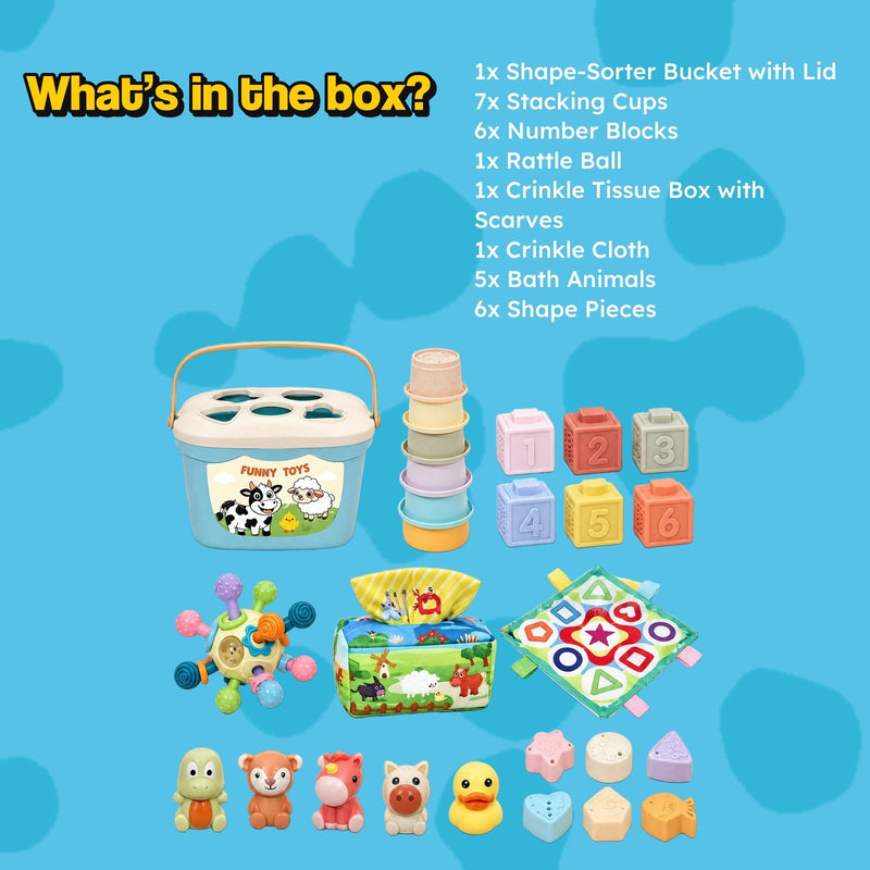 6-in-1 Soft Baby Learning Toy Set (view 11)