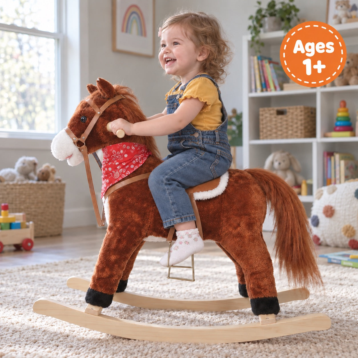 Plush Rocking Horse