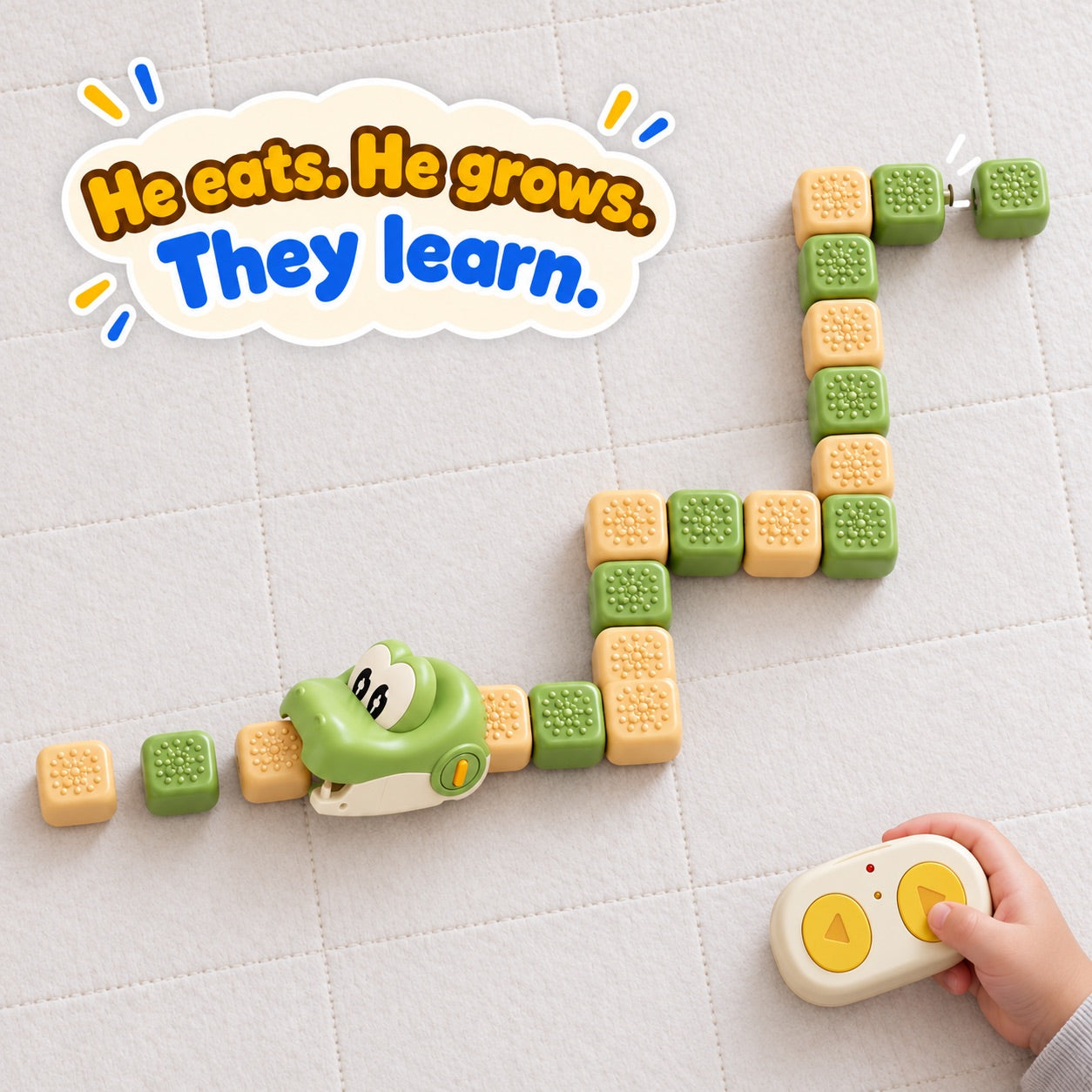 Chomp & Grow Remote Real Life Snake