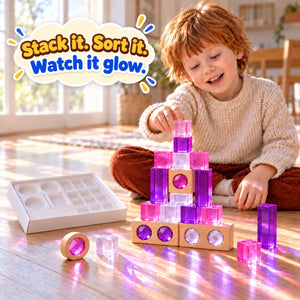 Translucent Acrylic Jewel Building Blocks