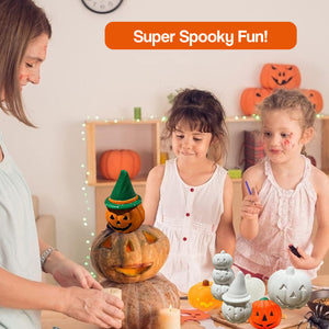 DIY Halloween Pumpkin Art Kit