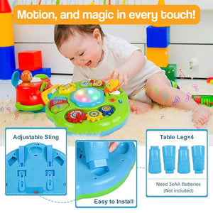 Play & Glow Music Learning Activity Table