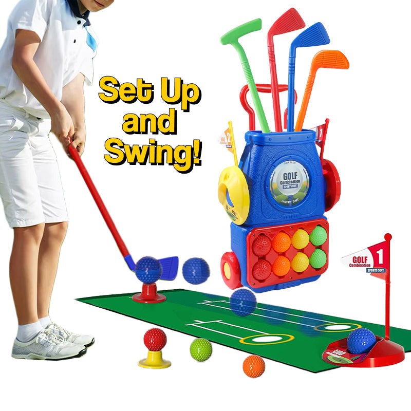 Complete Indoor & Outdoor Junior Golf Set