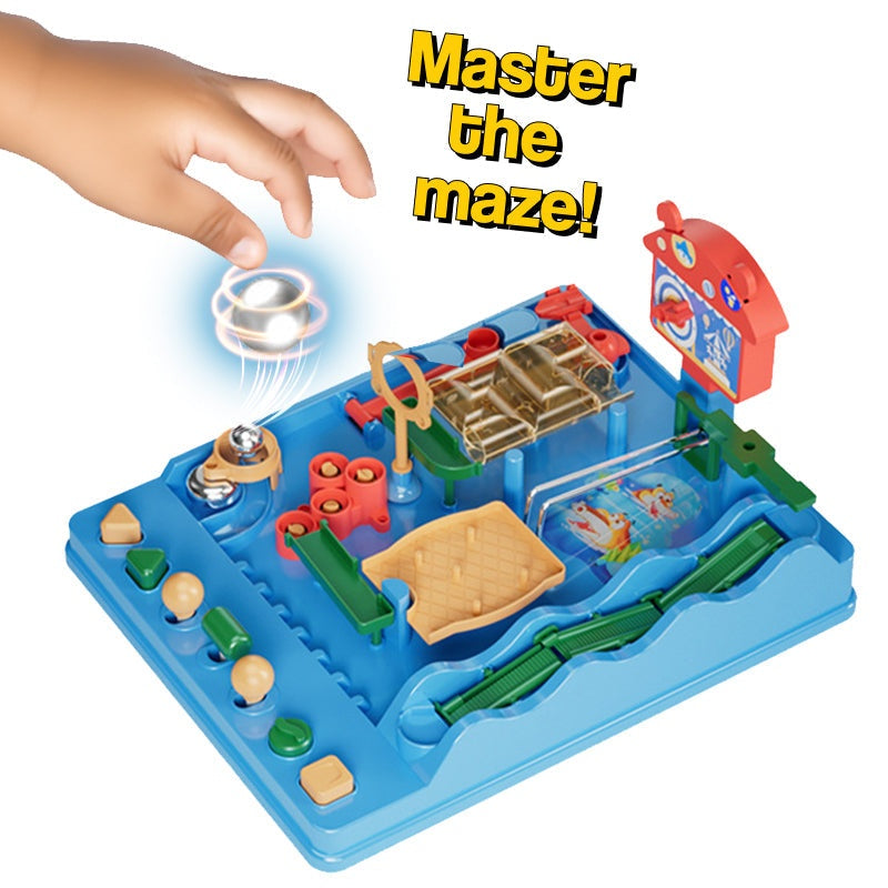 STEM Marble Maze Ball Track Logic Game