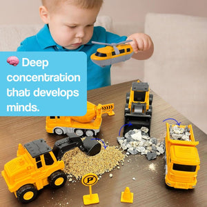 Click & Snap Magnetic Transformer Construction Set