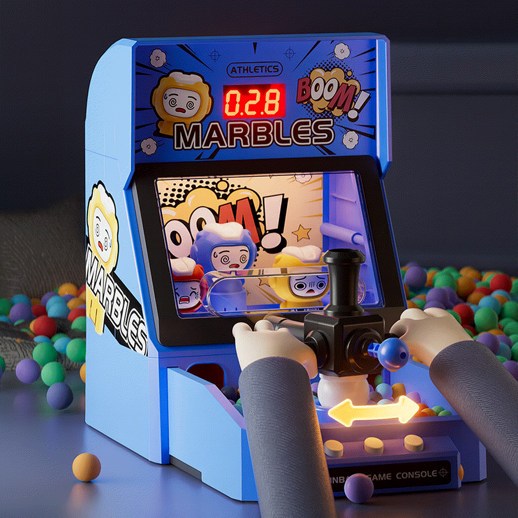 Children's Electric Pinball Shooting Game Machine