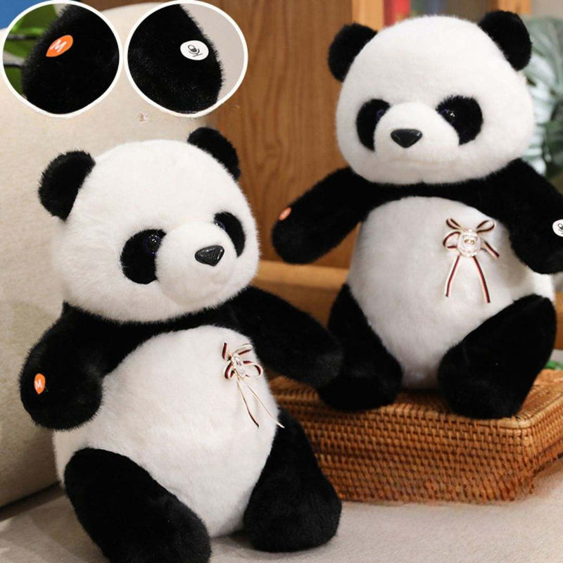 AI Plush Panda and Santa Claus Toys