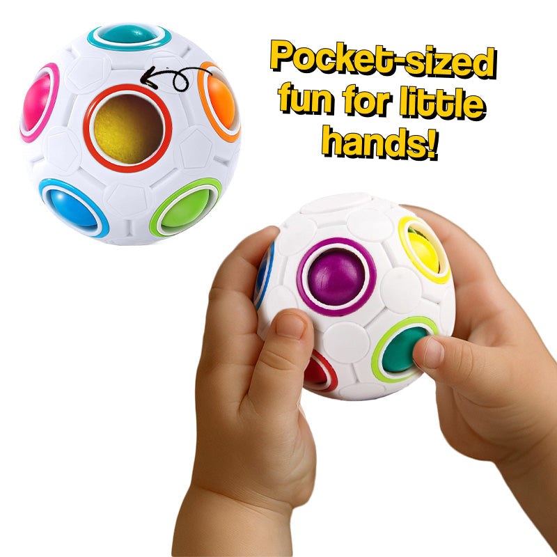 RainbowMatch STEM Brain Puzzle Ball