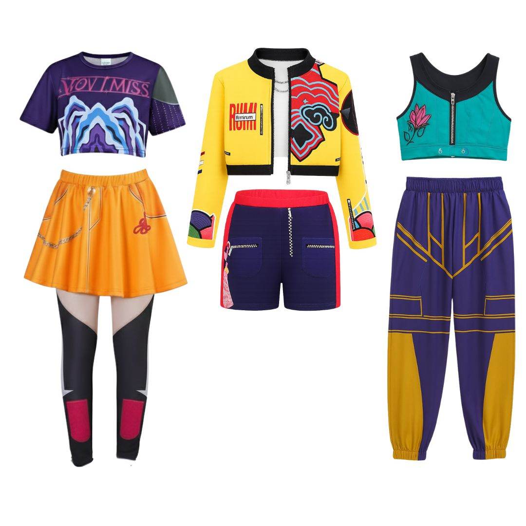 Warrior Squad Halloween Costume Set