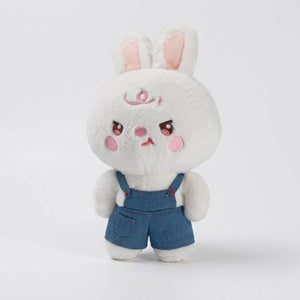 My Little Robo Bunny smart interactive plush toy in soft bunny suit with denim overalls