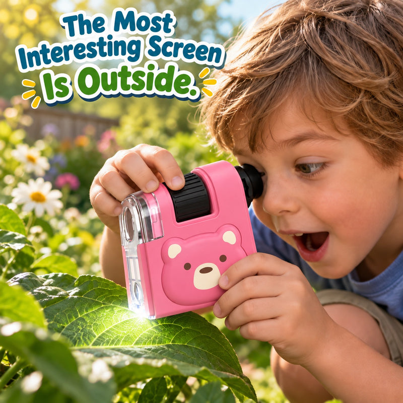 Kids Pocket Microscope – gift idea for kids and grandchildren