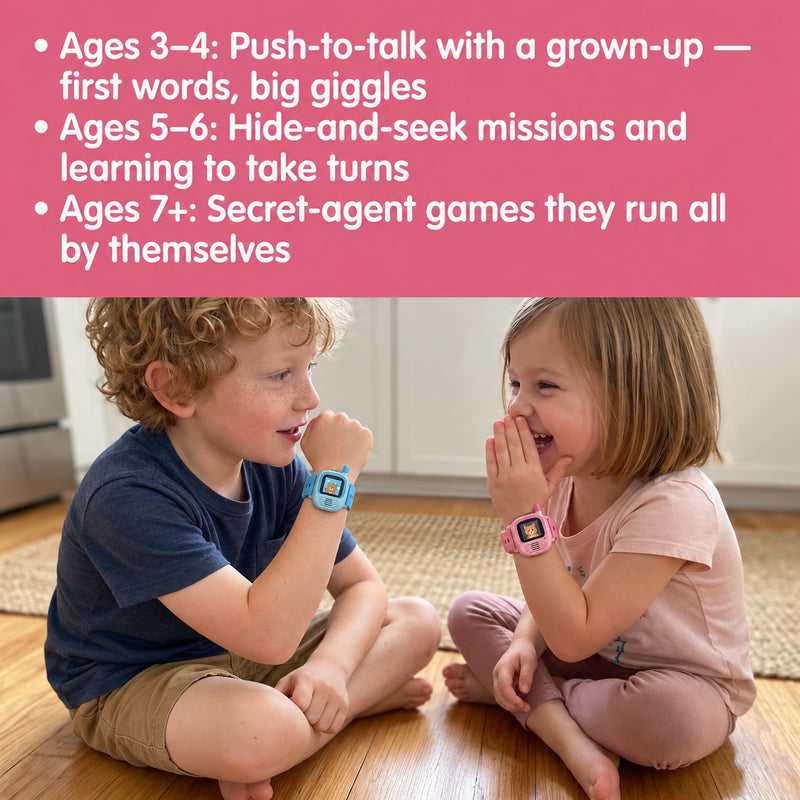 Kids Walkie-Talkie Watch Set – electronic learning toy