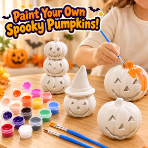 DIY Halloween Pumpkin Art Kit