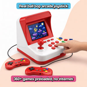 Mini Arcade Retro Game Console with Two Controllers