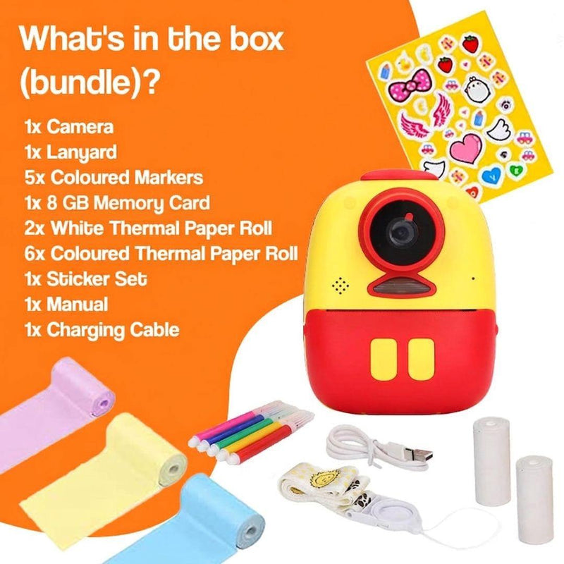 Artsy™: Kids’ Memories Instant Print Camera