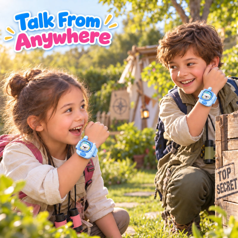 Kids Walkie-Talkie Watch Set – gift idea for kids and grandchildren
