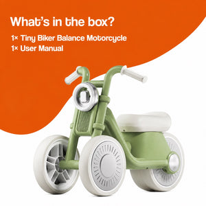 Tiny Biker Anti-Tip Light & Sound Motorcycle