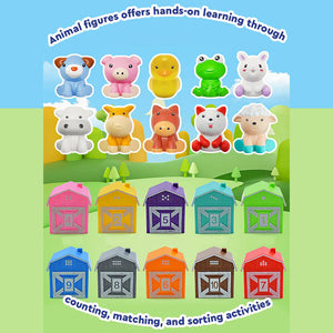 Montessori Farm Animals Counting & Sorting Set