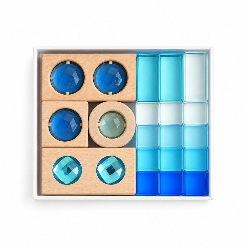 Translucent Acrylic Jewel Building Blocks