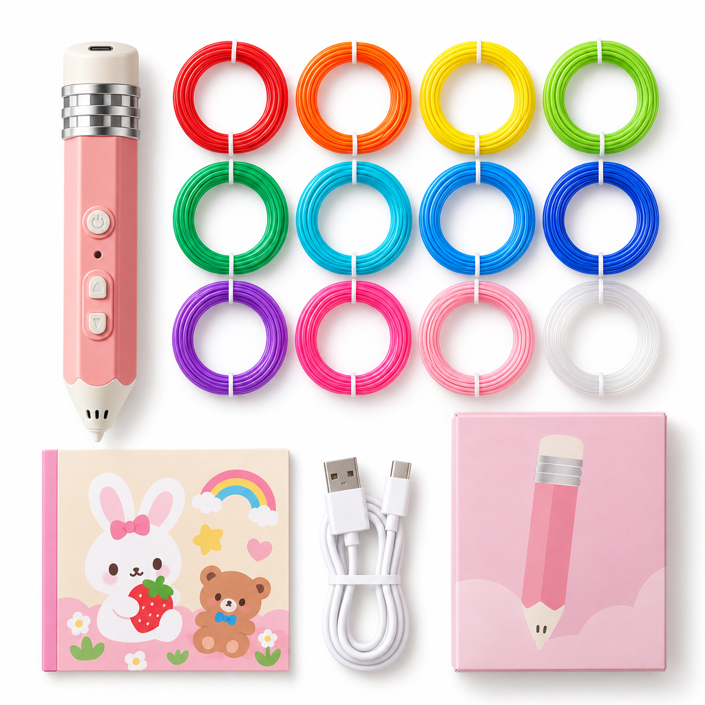 Kids' Low-Heat 3D Printing Pen