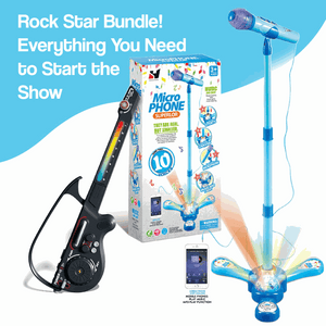 Complete Karaoke Mic Set with LED Stand